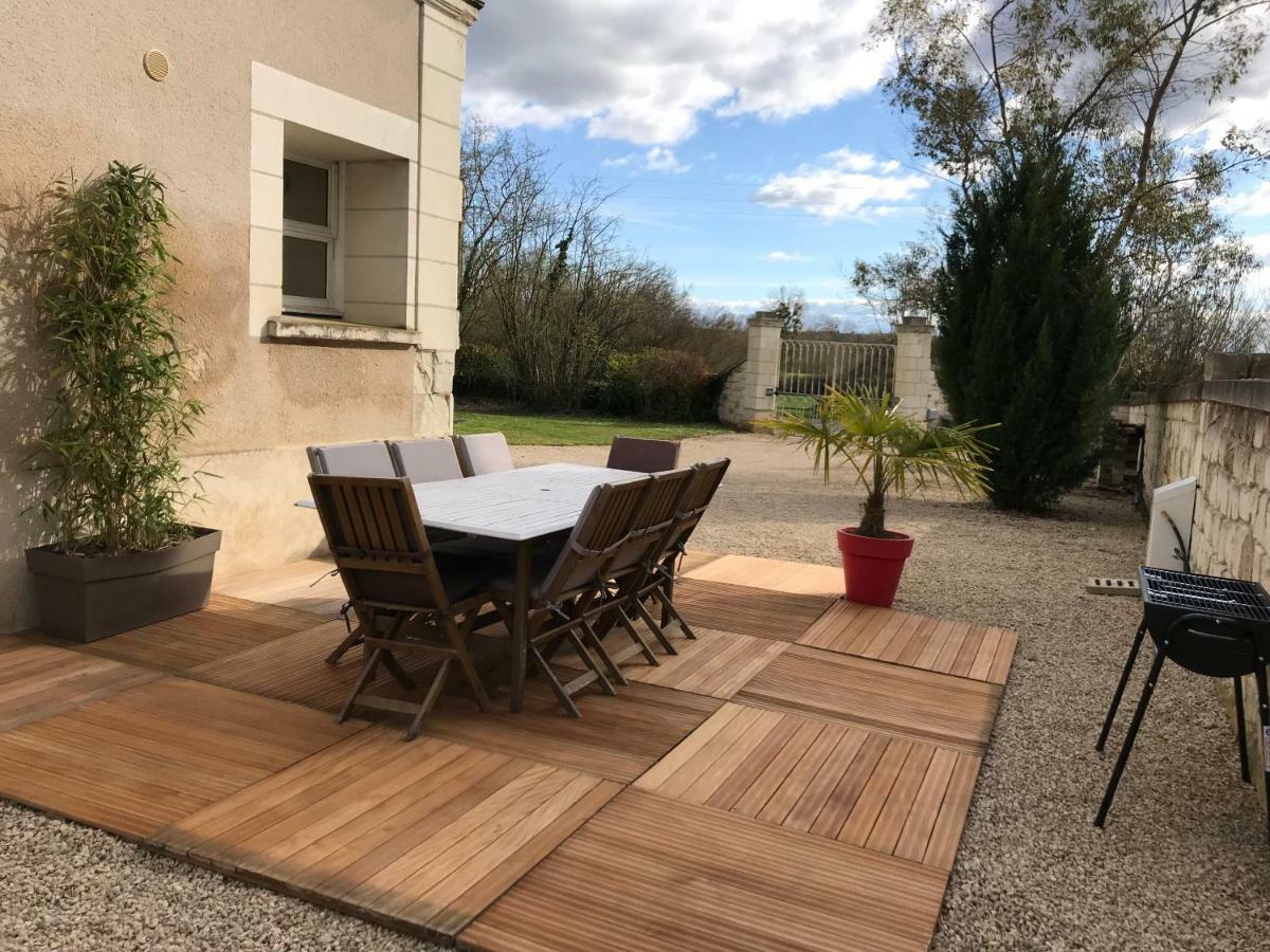 Villa Domaine Des Aubuis Chinon Esterno foto